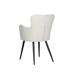 Oorfauteuil parelwit (Set van 2)