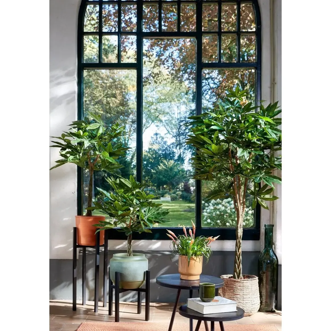 Pachira Kunstplant – H150 x Ø65 cm – Groen