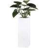 Pearl shiny white L35 x B35 x H100cm