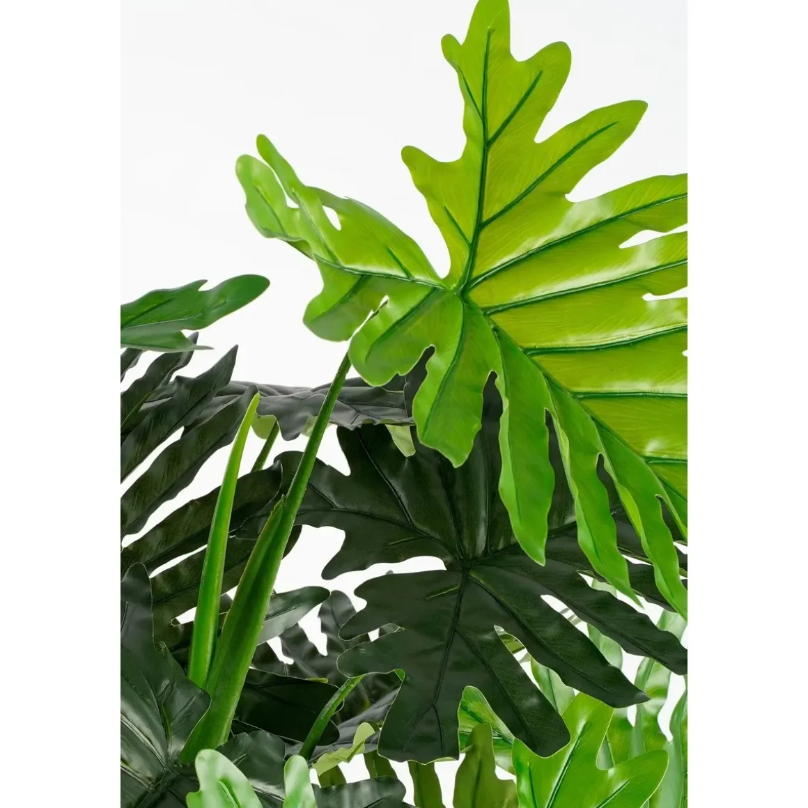 Philodendron Kunstplant – H120 x Ø80 cm – Groen