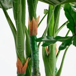 Philodendron Kunstplant – H120 x Ø80 cm – Groen