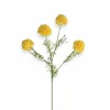 Pom Pom kunstbloem geel – 77 cm