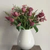 Real Touch Kunst Tulpen Boeket Aubergine – 20 Tulpen
