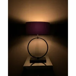 Ringlamp Zwart L
