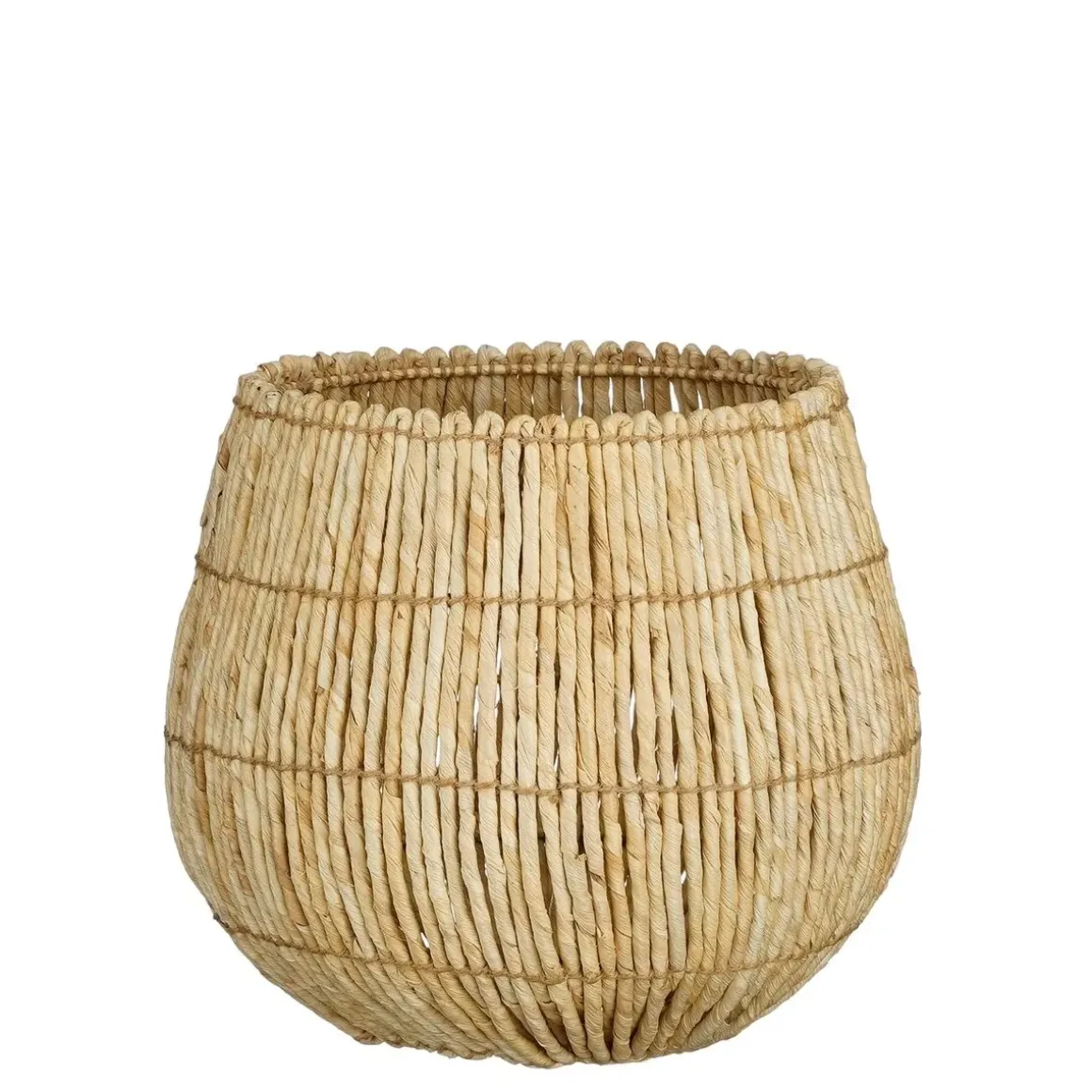 Ronda Opbergmand – Set van 2 – H40 x Ø44 cm – Lichtbruin