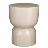Stage Bijzettafel – H45 x Ø35 cm – Cement – Beige