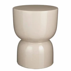 Stage Bijzettafel – H45 x Ø35 cm – Cement – Beige