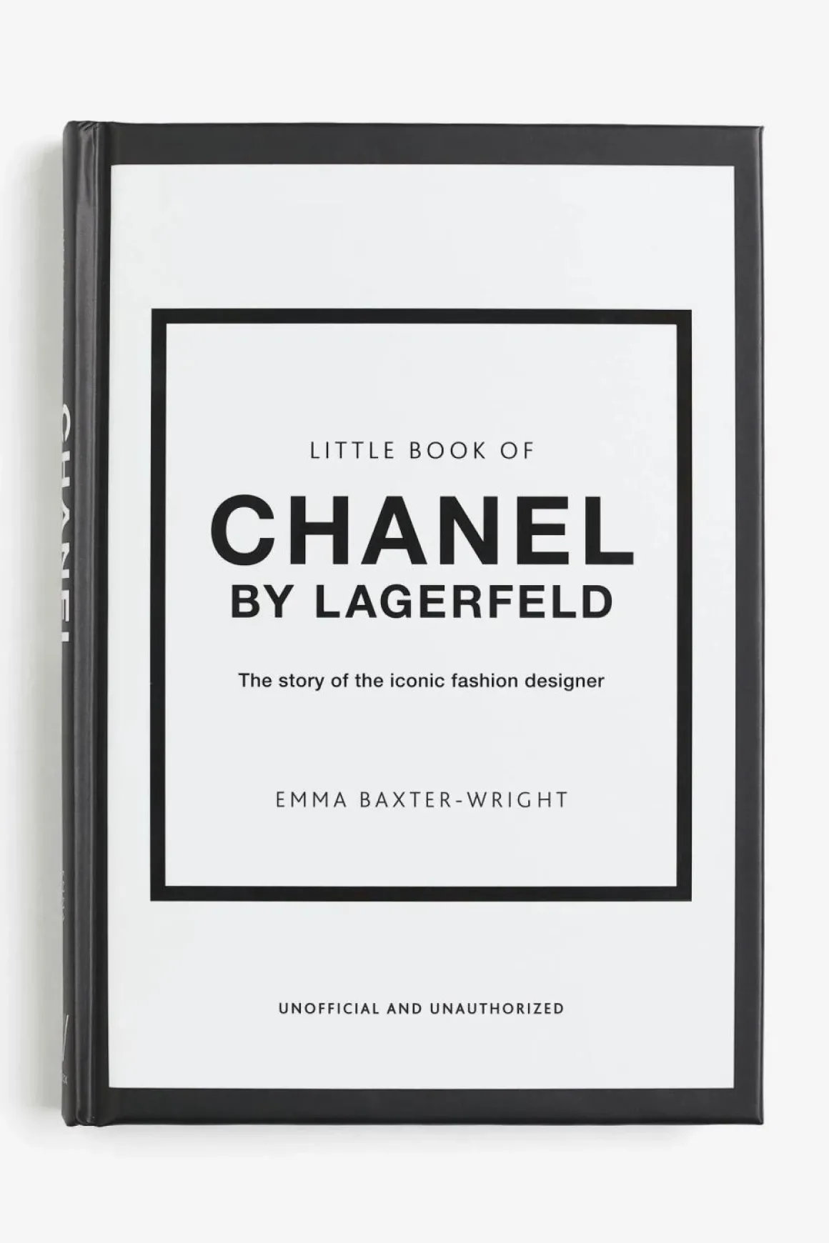 Tafelboek Coco Chanel zwart wit by lagerfield