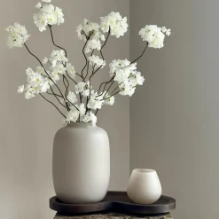 Tafeldecoratie set beige walnoot japandi