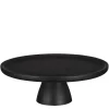 Tallo Taartplateau – H10 x Ø30 cm – 100% FSC Mangohout – Zwart