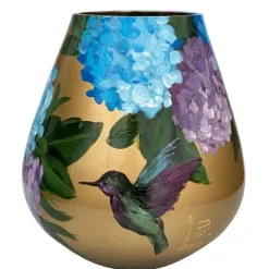 Tasman birds and flowers Ø26 x H28 cm