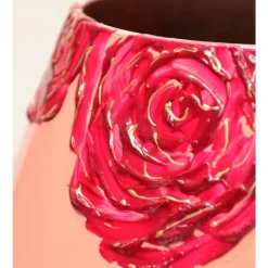 Tasman vaas M roses Ø26 x H28 cm