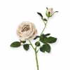 Taupe / beige zijden bloem rozen 67 cm