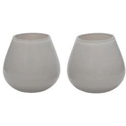 Theelichthouder – Tasman XS ivory (set van 2 stuks)