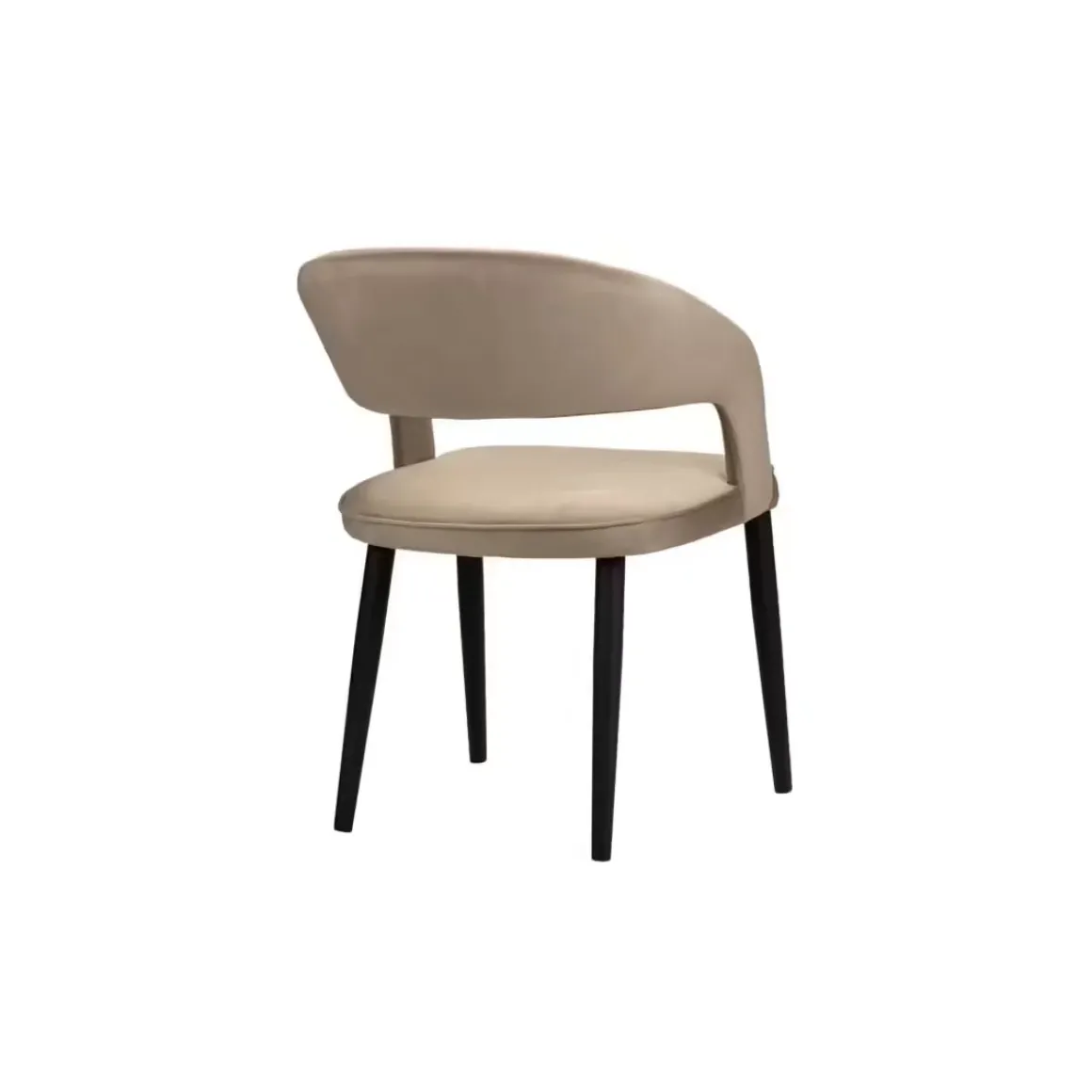 Tusk luxe eetkamerstoelen Zandwit (Brandvertragend) (Set van 2)