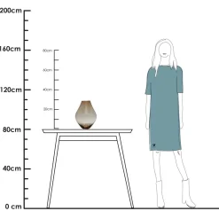 Vaas – Lesse taupe