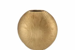 vaas ovaal goud 23x7cm