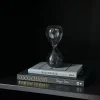 Vakkenkast decoratie set Luxury met j-line zandloper zwart