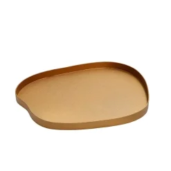 Vase the world – organisch dienblad Bariri gold – goud