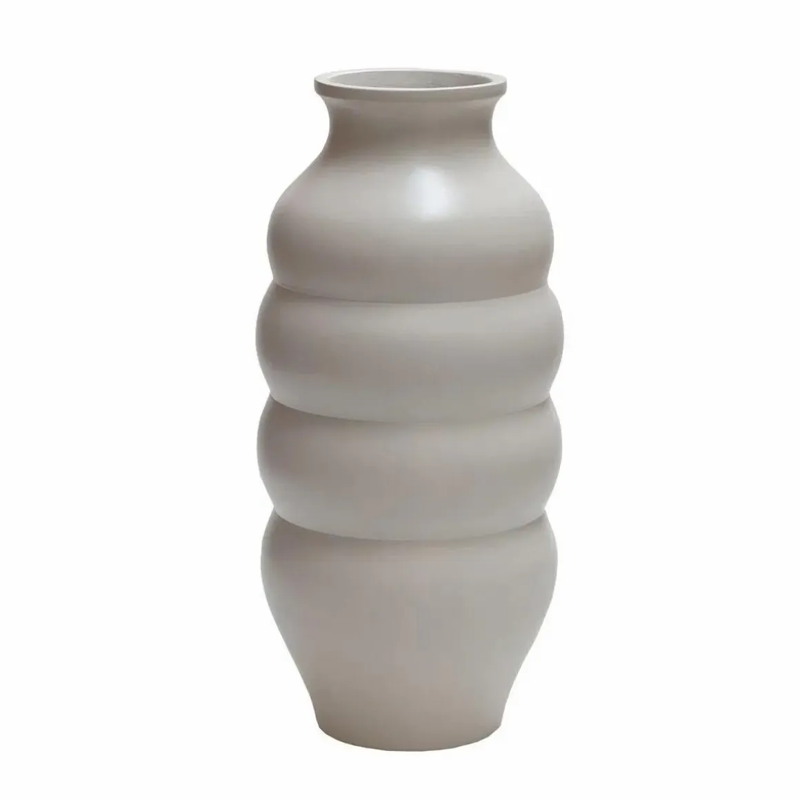 Vase the World | Vaas Carmen ivory Ø12 x H30 cm