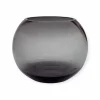Vase the world | Vaas Windlicht Zambezi m smoke Ø25 x H20,5 cm