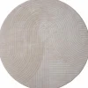 Vloerkleed Ella Beige Rond ø240 cm