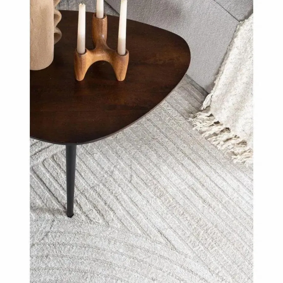 Vloerkleed Ella Beige 200 x 290 cm