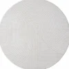 Vloerkleed Ella Cream Rond ø280 cm