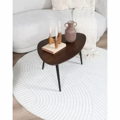 Vloerkleed Ella Cream Rond ø240 cm