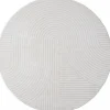 Vloerkleed Ella Cream Rond ø160 cm
