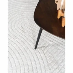Vloerkleed Ella Cream Rond ø160 cm