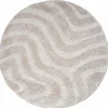 Vloerkleed Isa Beige 70 – Rond ø160 cm