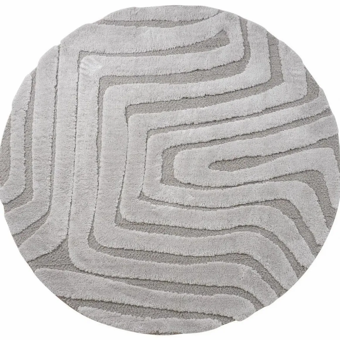 Vloerkleed Lima Beige Rond ø160 cm