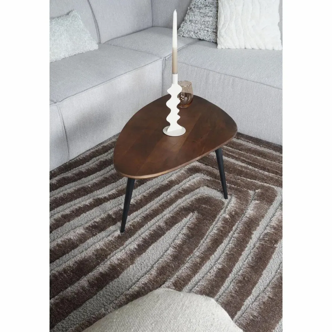 Vloerkleed Lima Bruin 200 x 290 cm