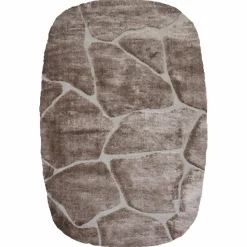 Vloerkleed Macy Bruin – Rounded Corners 160 x 230 cm