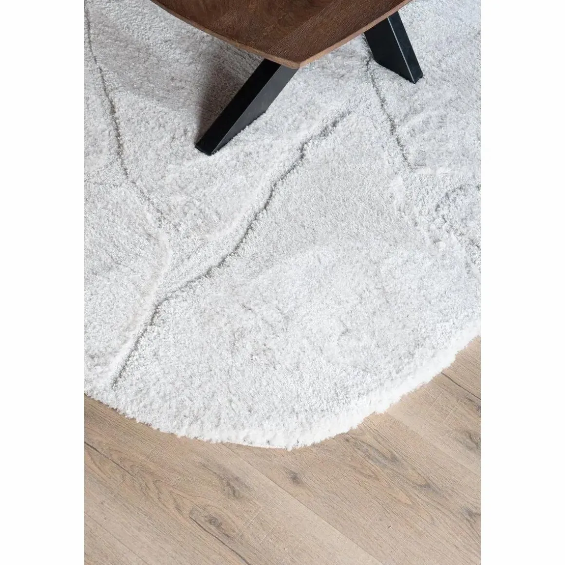 Vloerkleed Macy Creme – Rounded Corners 160 x 230 cm