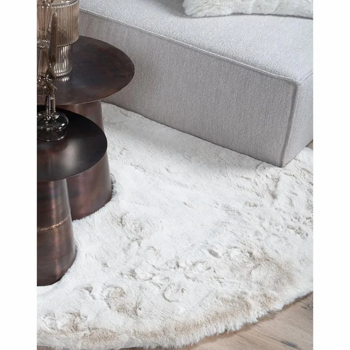 Vloerkleed Morbido Beige 2212 – Organisch 160 x 230 cm