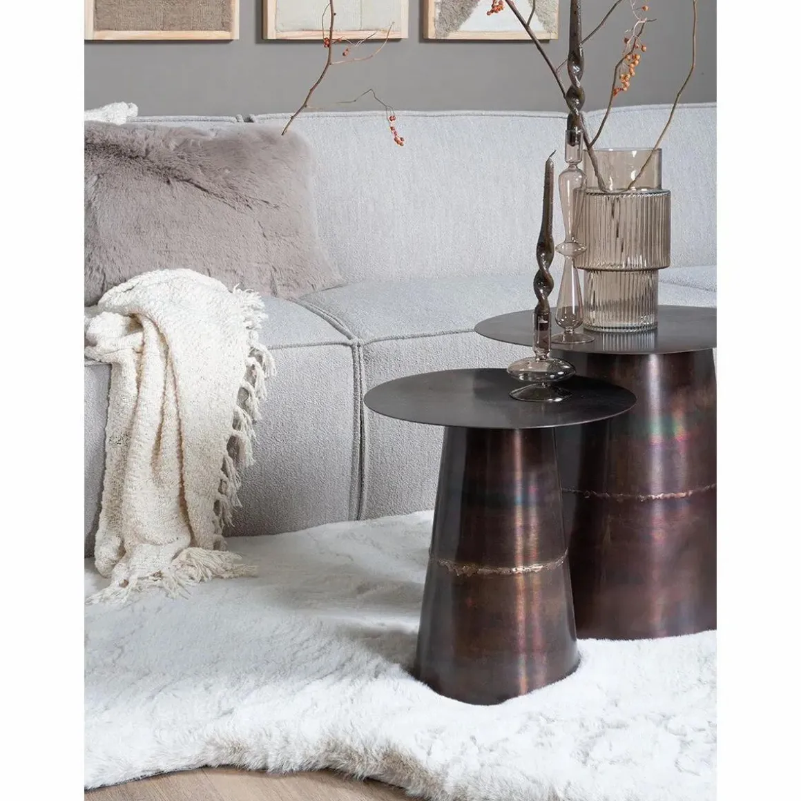 Vloerkleed Morbido Beige 2212 – Organisch 200 x 280 cm