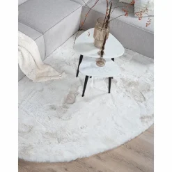 Vloerkleed Morbido Ivory 2810 – Kiezelvormig 160 x 230 cm