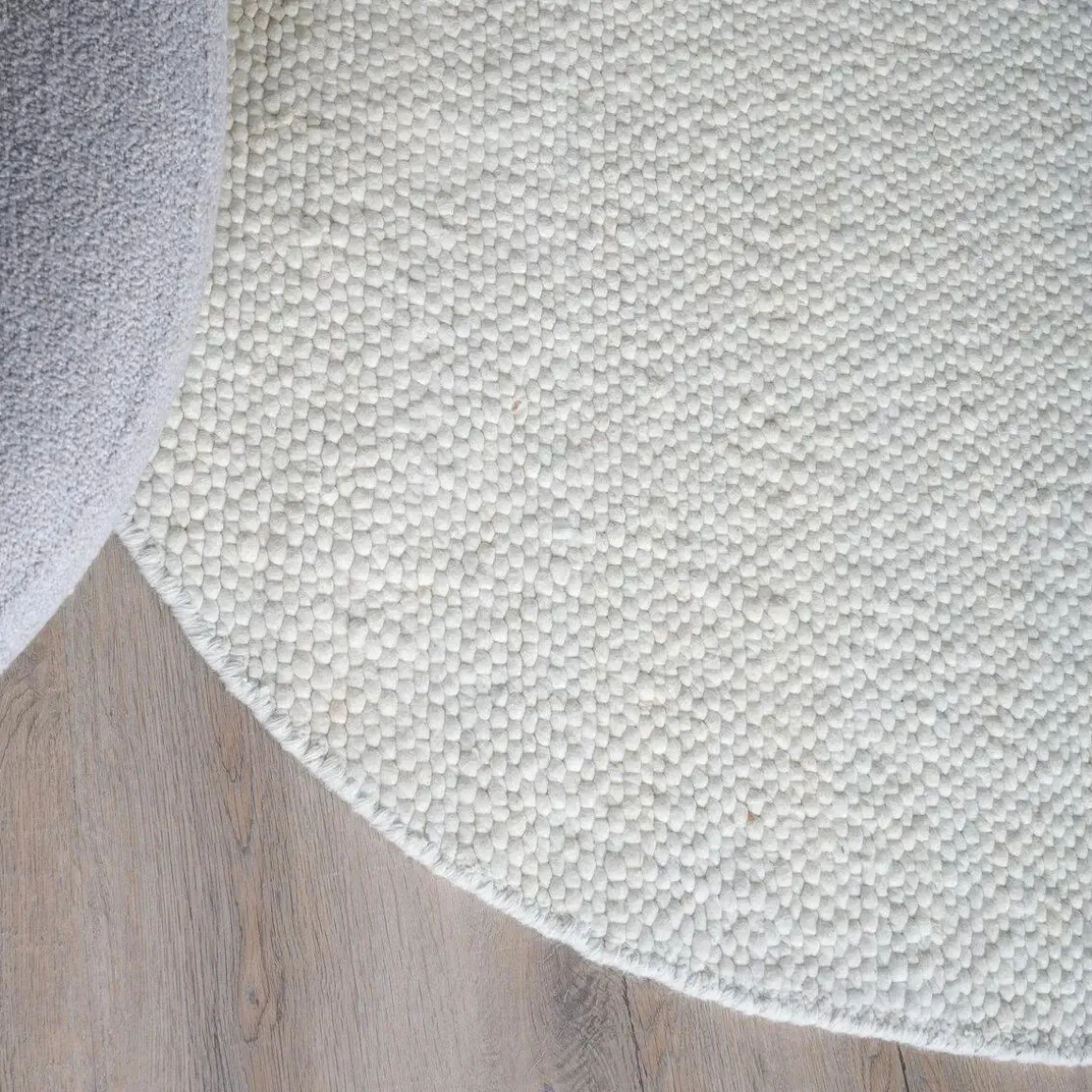 Vloerkleed Stone White – Kiezelvormig 200 x 280 cm