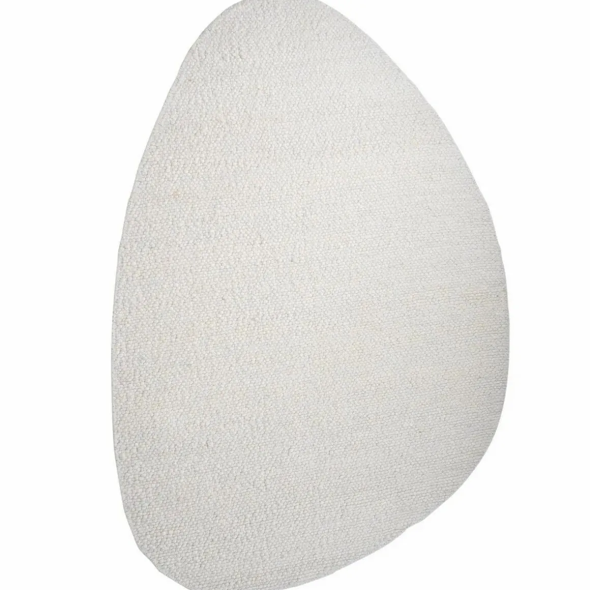 Vloerkleed Stone White – Kiezelvormig 160 x 230 cm