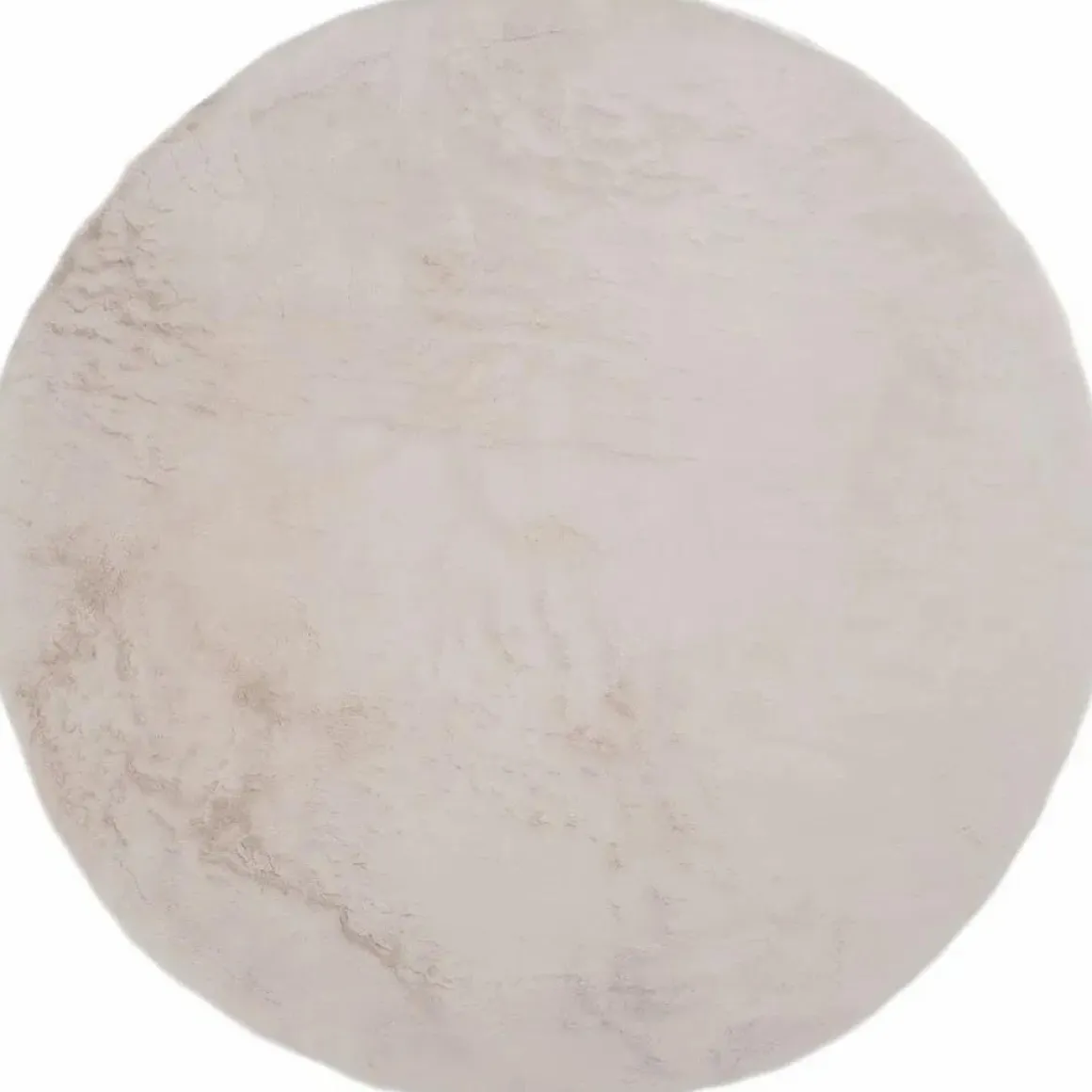 Vloerkleed Velluto Beige – Rond ø200 cm