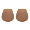 Waxinelichthouder – Tasman XS matte sand (set van 2 stuks)