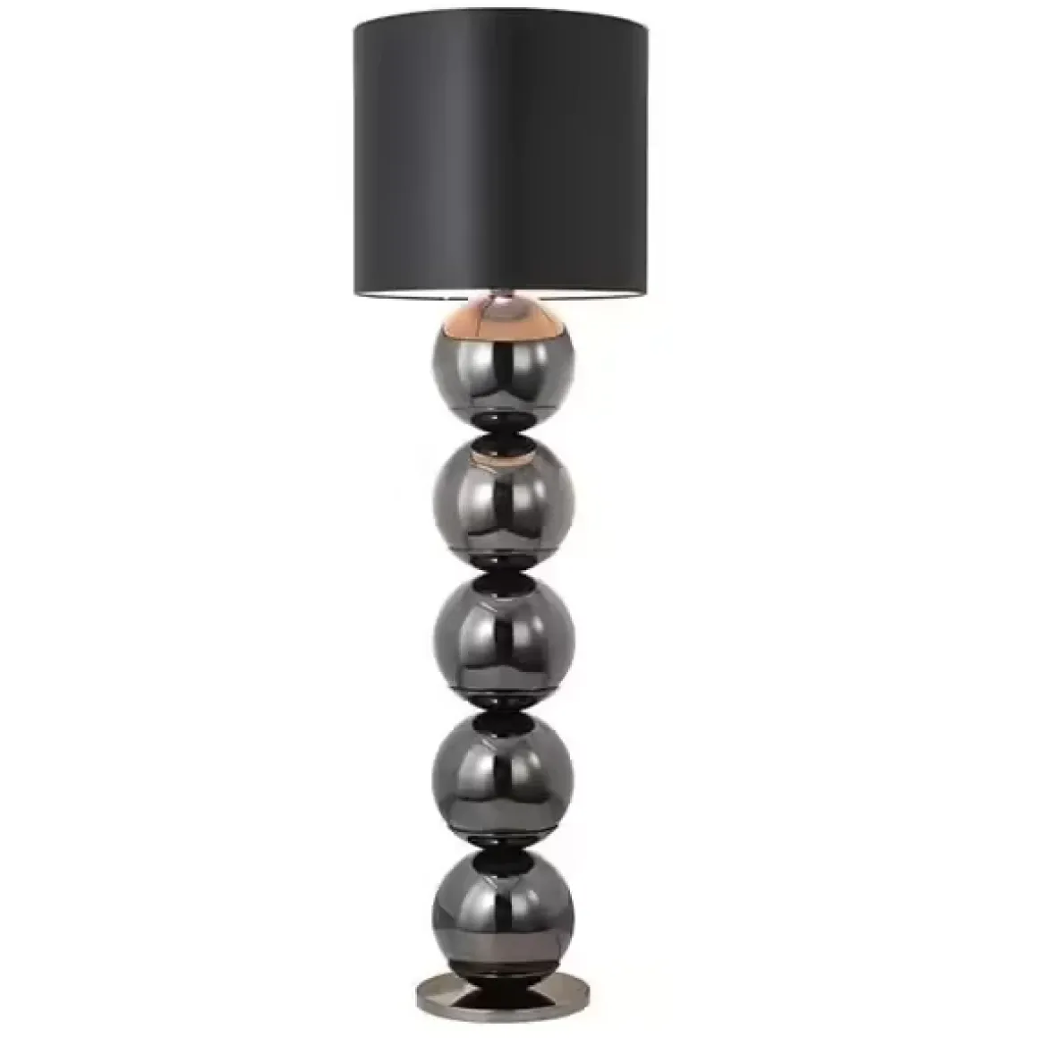XL vloer Bollamp Antraciet