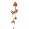 Zijden bloesemtak prunus malaga spray oranje 84cm